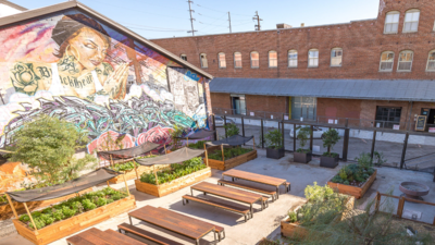 garden LA HAUSER AND WIRTH