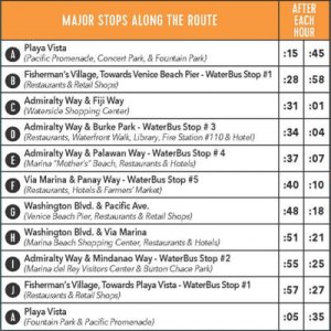Playa-Beach-Shuttle-Schedule