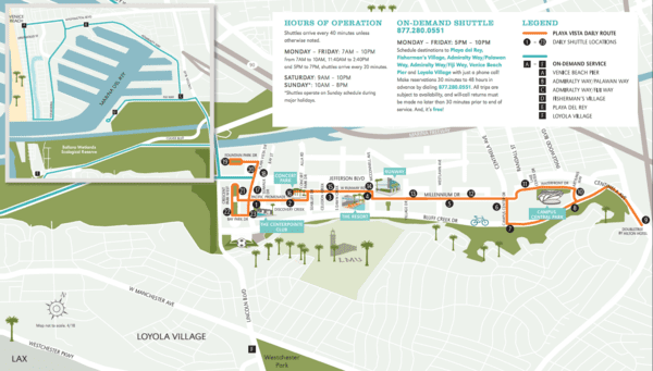 Playa Vista Daily Shuttle