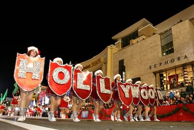 hollywood christmas parade 2023