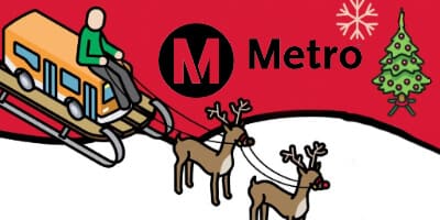 Free Xmas Metro_