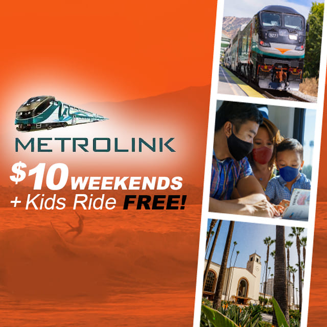 METROLINK $10 Weekend Pass