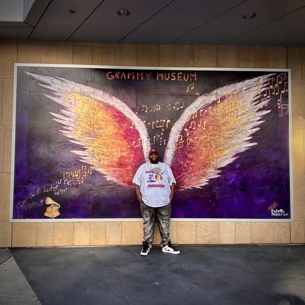 angel wings at the grammy museum