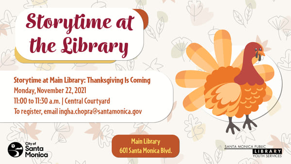 SM Thanksgiving Storytime