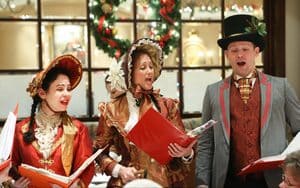 Roaming Holiday Carolers