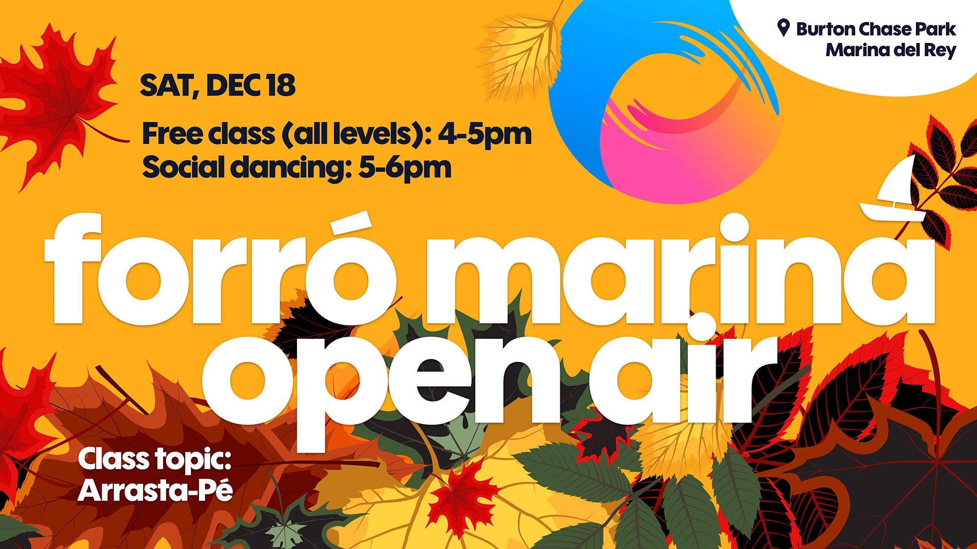 Forró Marina Open Air: FREE Brazilian forró class + social dancing