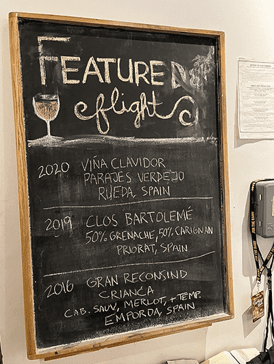 Oeno Vino_menu