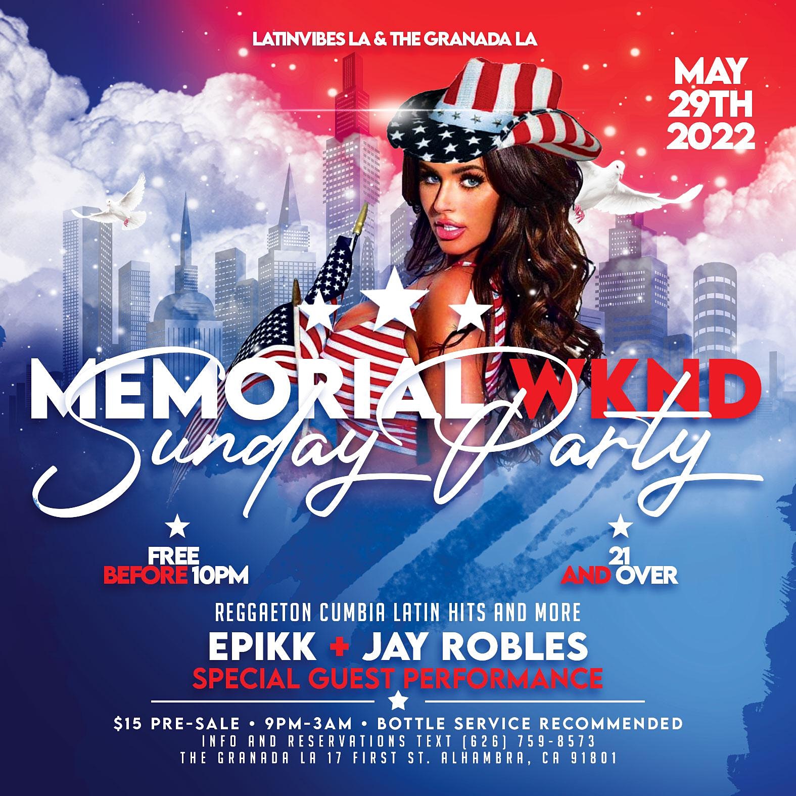 Memorial Weekend Latin Party