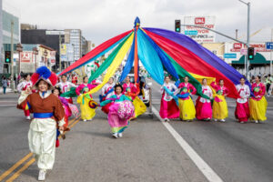 korean festival parade
