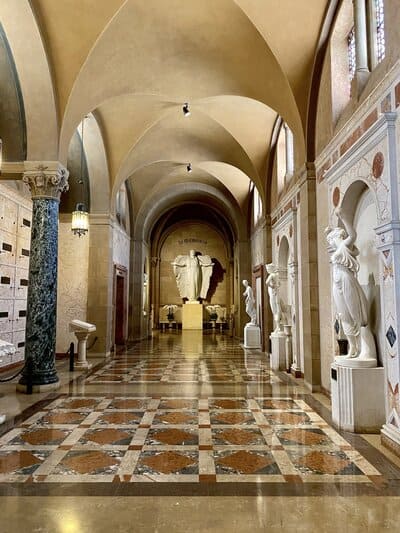 forest lawn museum interior