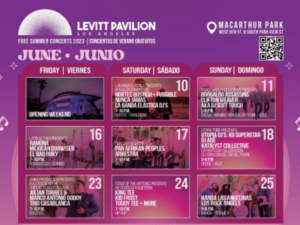 june schedule_levitt pavilion