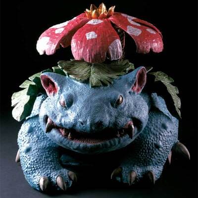 POKEMON-X-KOGEI_Venusaur-by-Sadamasa-Imai