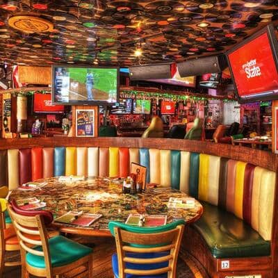 Barney's Beanery Interior